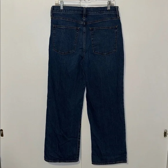 J. CREW Full Length Wide Leg Jeans Stretch Denim Women’s Size 30 - Picture 5 of 11